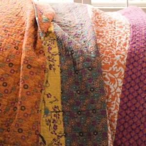 Royal Empire Cotton Reversible 3 Piece Quilt Set - Image 2