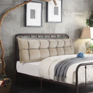 Sit-up Back Comfort Two-layer Headboard Reading Pillow Soft Back Support Backrest Cushion - Image 1